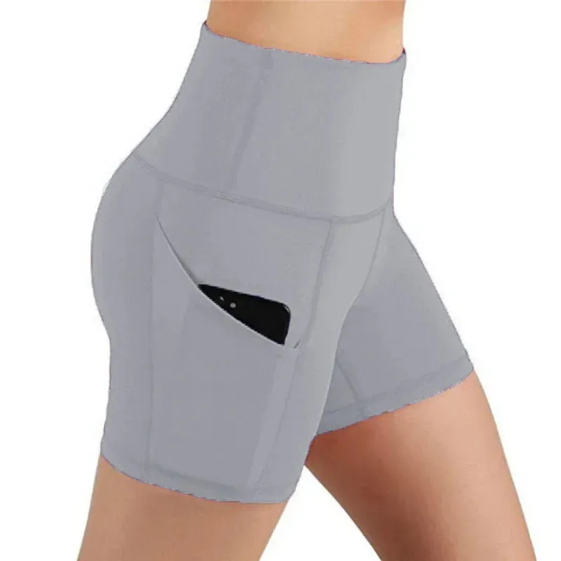 Phone Pocket Women gym shorts