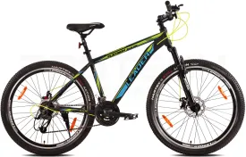 Platinum 27.5t [21-speed] Alloy Mtb Cycle With Front Suspension And Dual Disc 27.5 T  (21 Gear | Black)