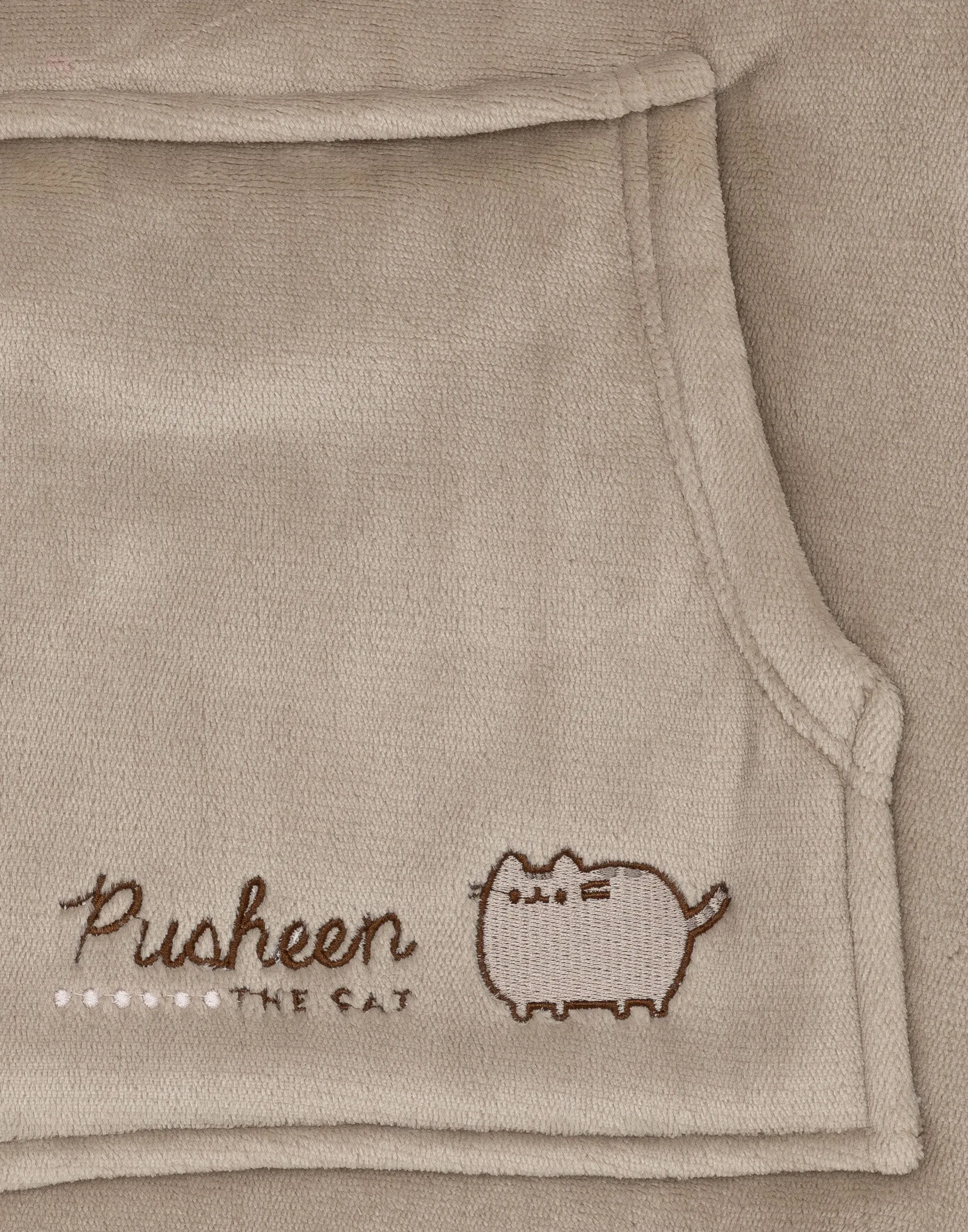 Pusheen Girls Brown Blanket Hoodie