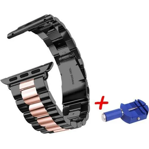 Quality Steel Sport Link Strap for Apple Watch Series Watchband