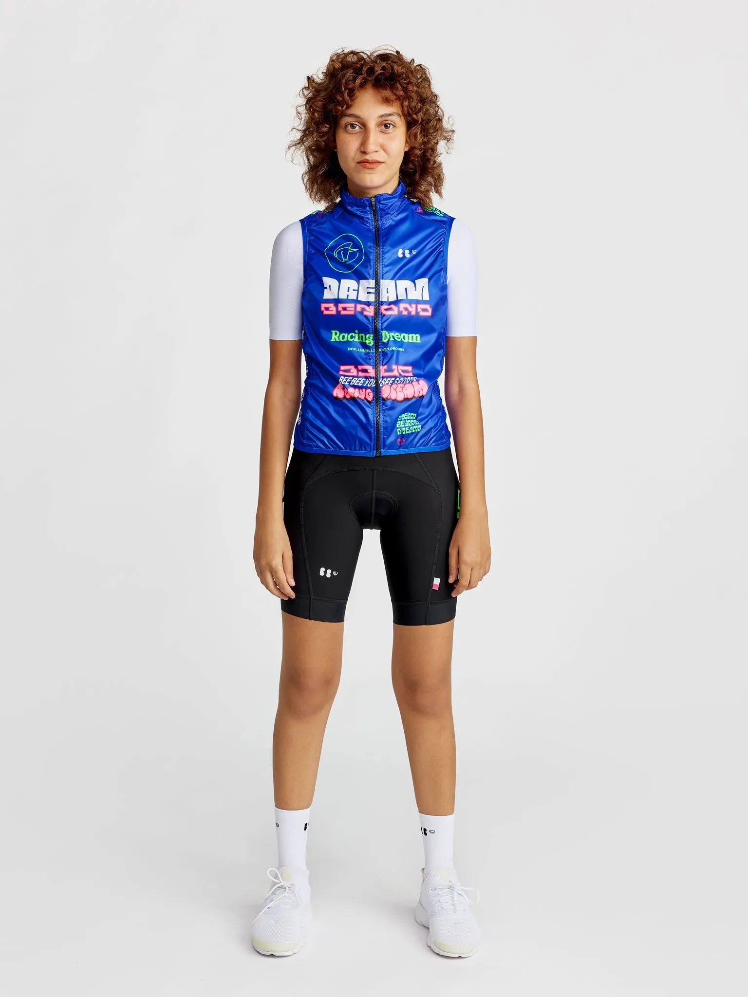 Racing Dream Beyond Mesh Gilet Blue Women