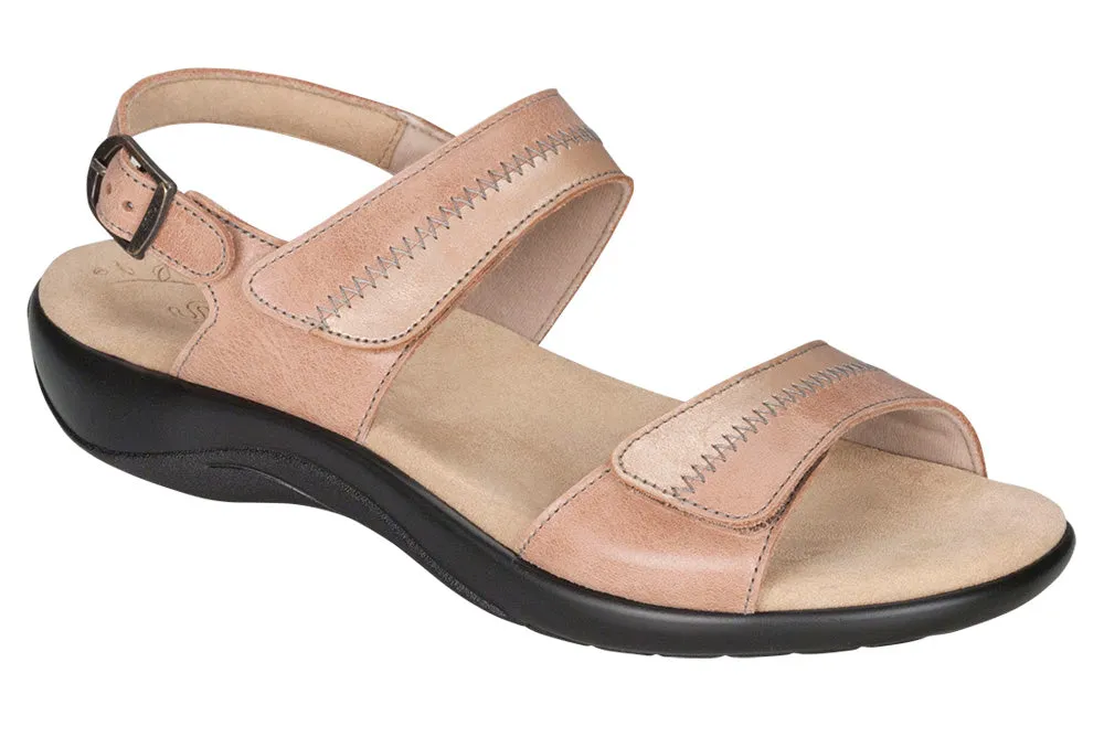 SAS Women's NUDU352 Nudu Heel Strap Dawn Sandal-Made in USA-Brandy's Shoes