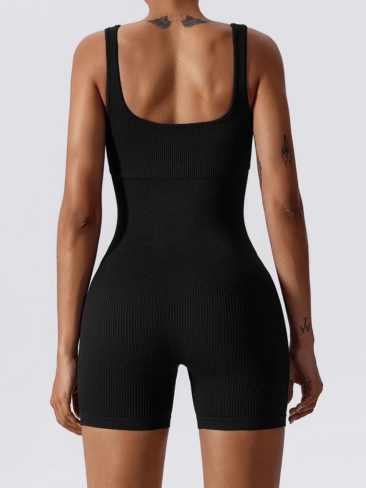 Seamless One Piece Short Yoga Suit / Women's Sportswear - SF1024