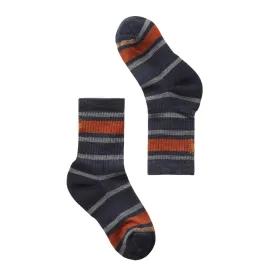 Smartwool Kids' Hike Light Cushion Striped Crew Socks