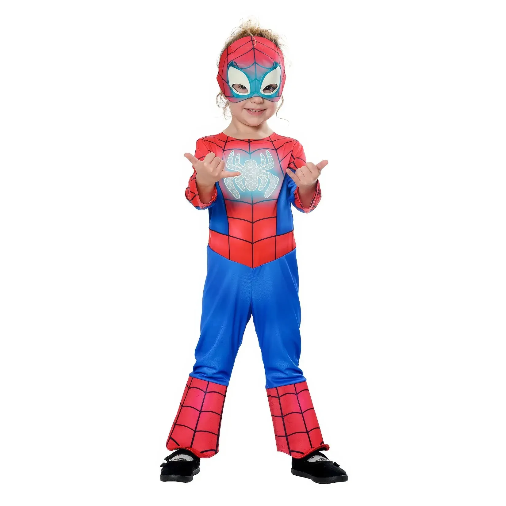 SPIDER-MAN Glow In The Dark Spidey Kids Costume