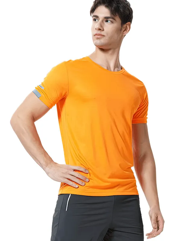 Sports Quick-Drying Men's T-Shirt with Short Sleeves for Training - SF1506