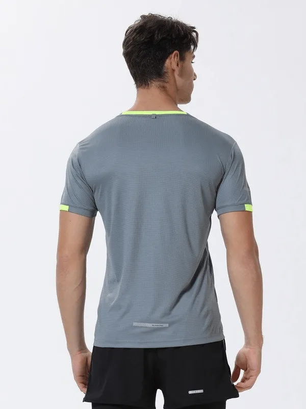 Sports Quick-Drying Men's T-Shirt with Short Sleeves for Training - SF1506