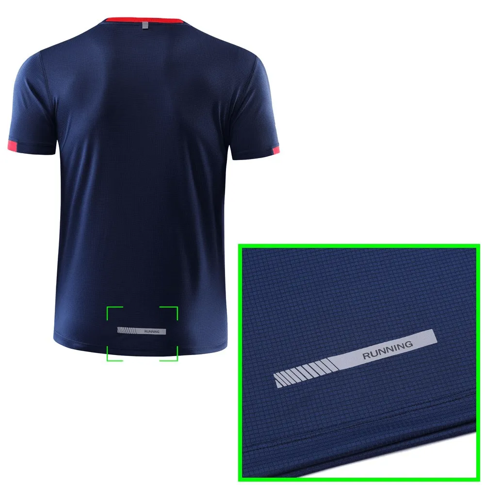 Sports Quick-Drying Men's T-Shirt with Short Sleeves for Training - SF1506