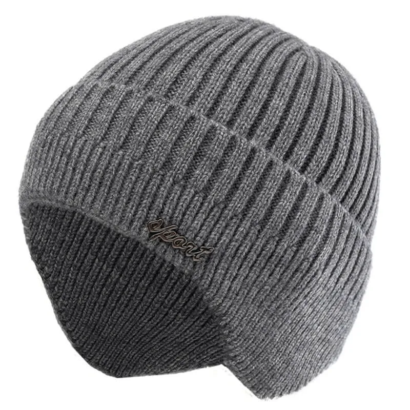 Sports Unisex Warm Hat / Fashion Plain Knitted Ski Beanie - SF0156