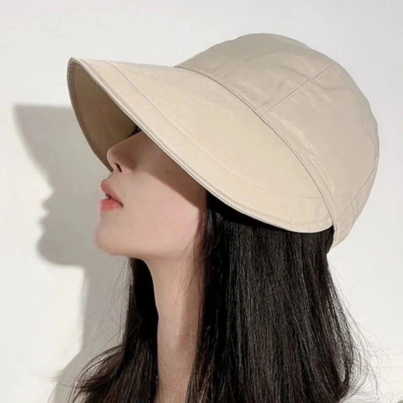 Summer Denim Sun Visor Korean INS Peak Cap Hat