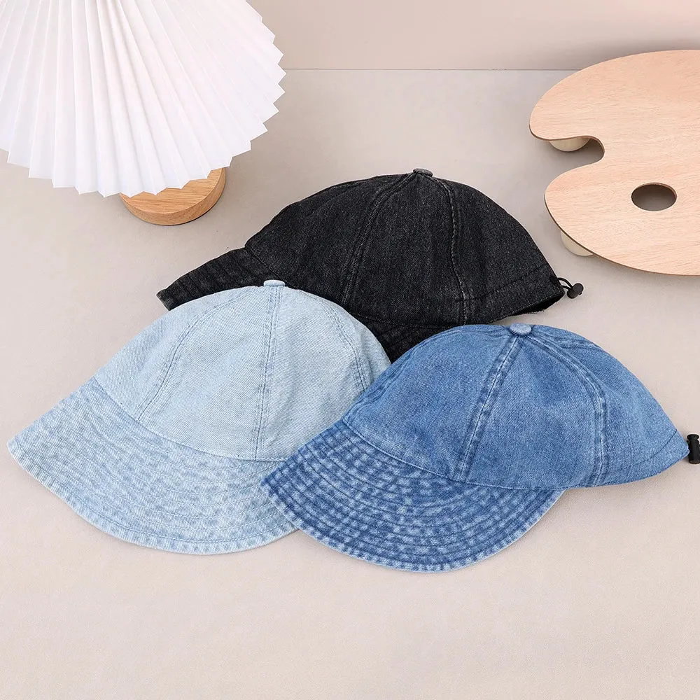 Summer Denim Sun Visor Korean INS Peak Cap Hat