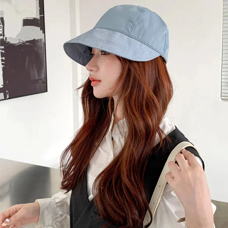 Summer Denim Sun Visor Korean INS Peak Cap Hat