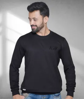 Sweatshirt Pullover Apparel Men Fleece RW Black RWM9002