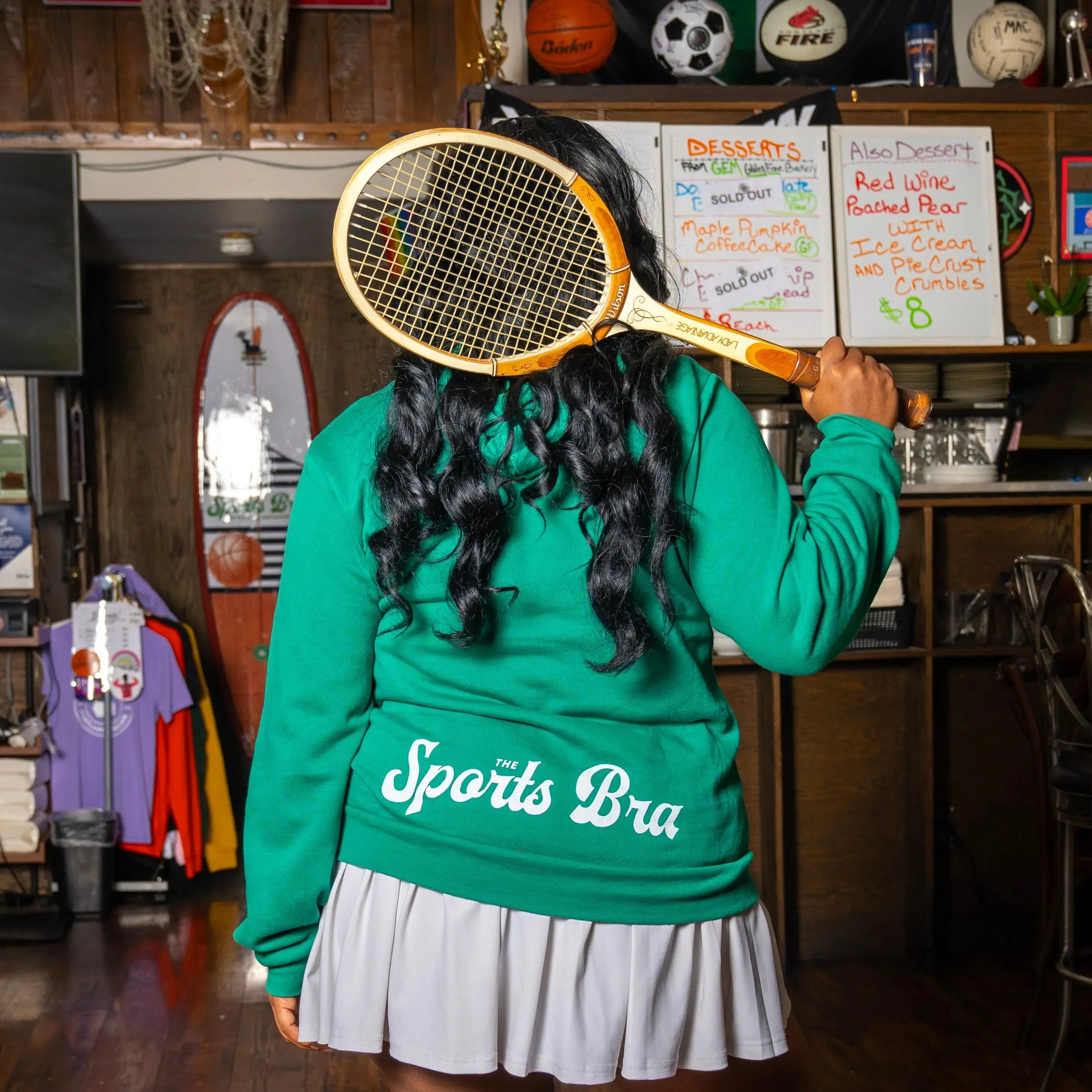 The Sports Bra Hoodie (Kelly Green)