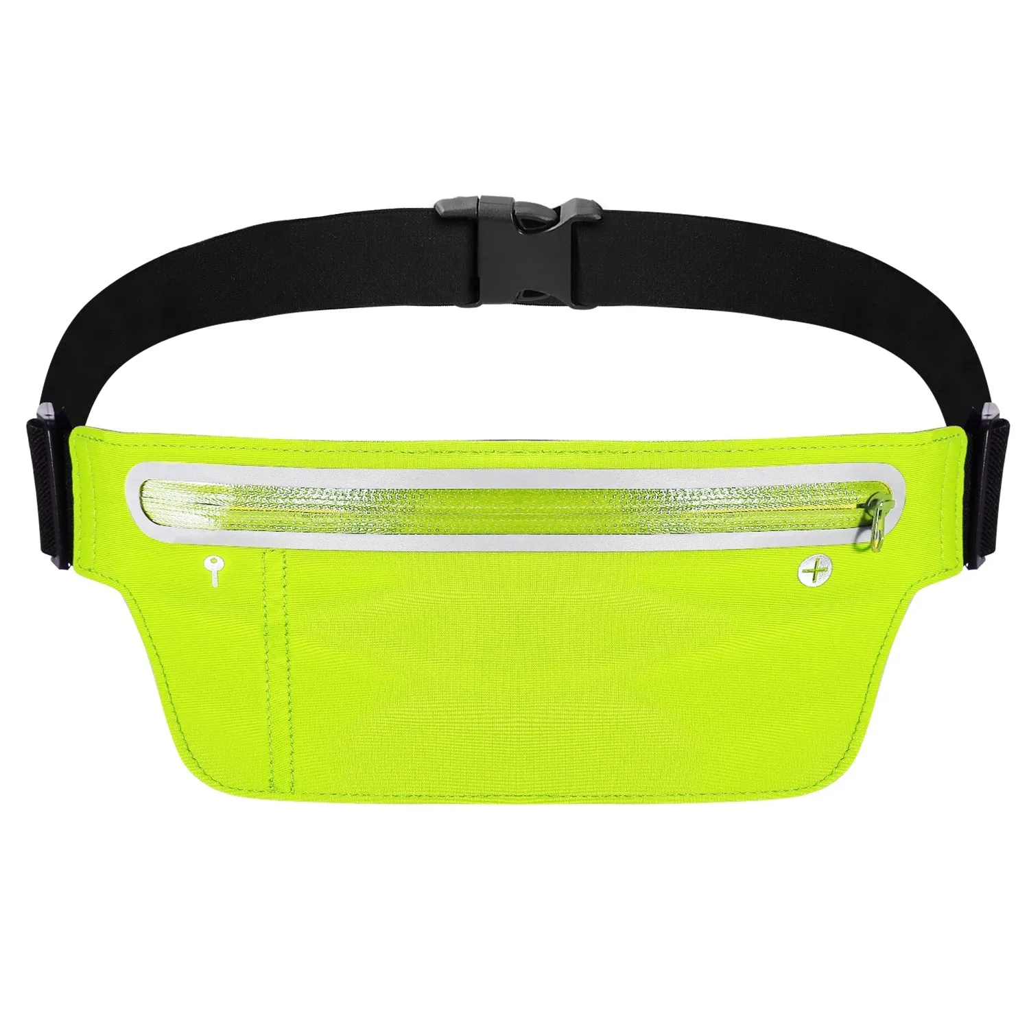 Unisex Sport Waist Pack Running Belt Bag Pouch Adjustable Bounce Free Sweat-Proof Lightweight Slim