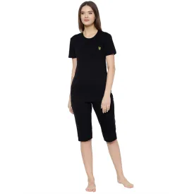 Vimal Jonney Black Women's Night Suit