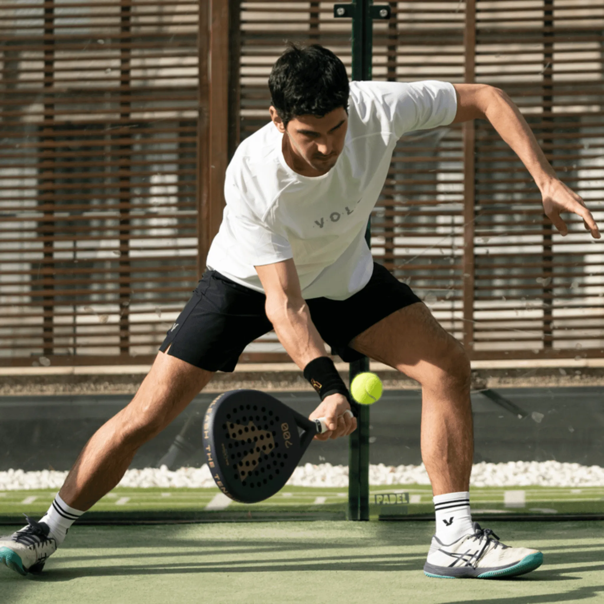 Volt V4 Performance White Padel T-Shirt