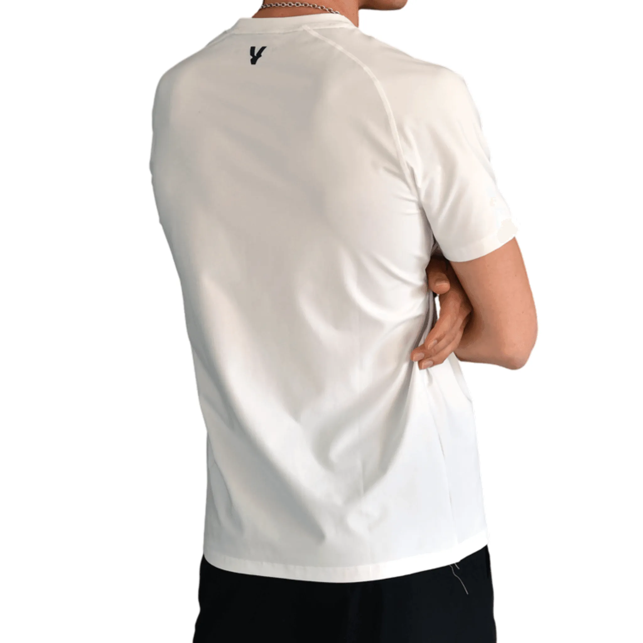 Volt V4 Performance White Padel T-Shirt