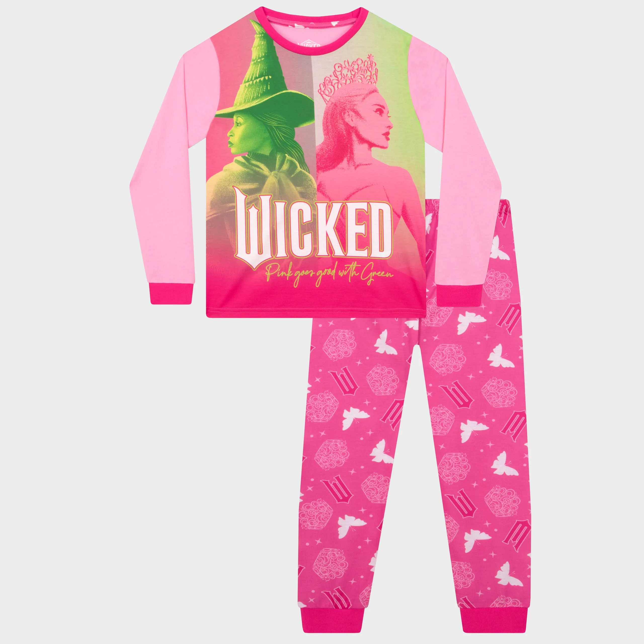 Elphaba and Glinda Wicked-themed Matching Pyjama Set