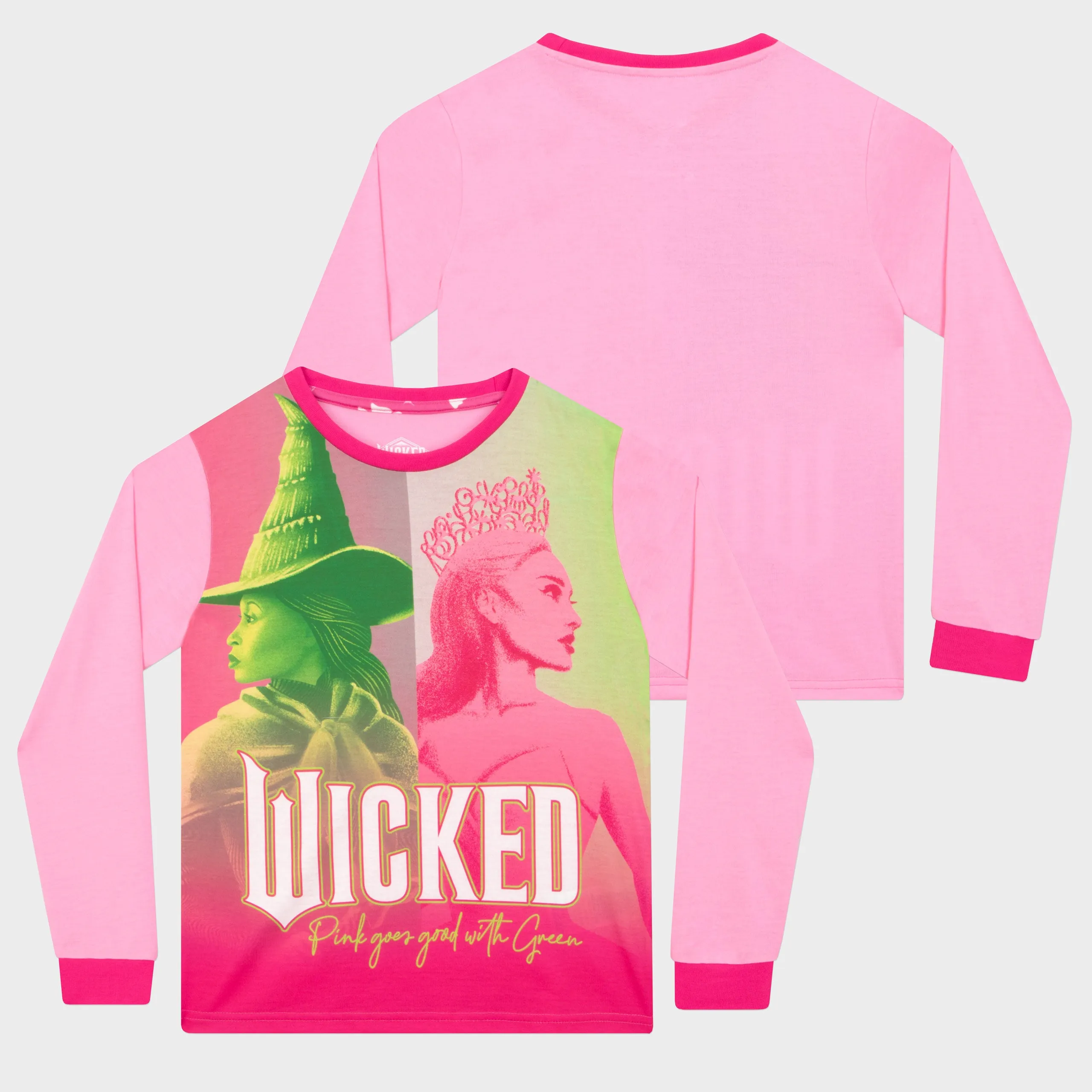 Elphaba and Glinda Wicked-themed Matching Pyjama Set