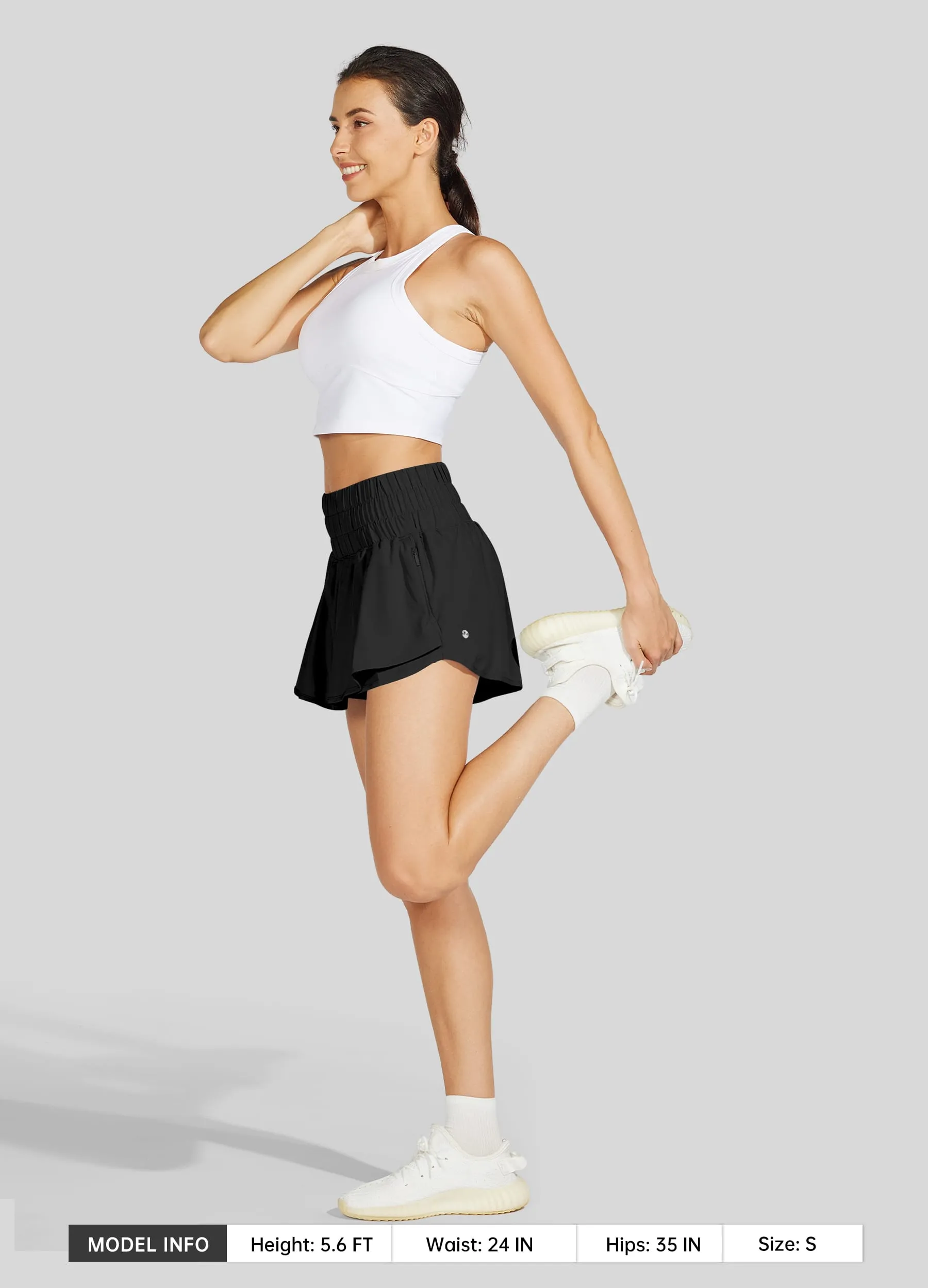 Women's Athletic High Waisted Skirt