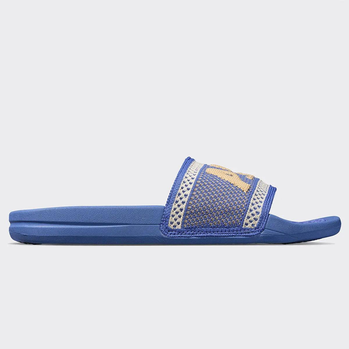 Women's Big Logo TechLoom Slide Viola / Alabaster / Sunkissed