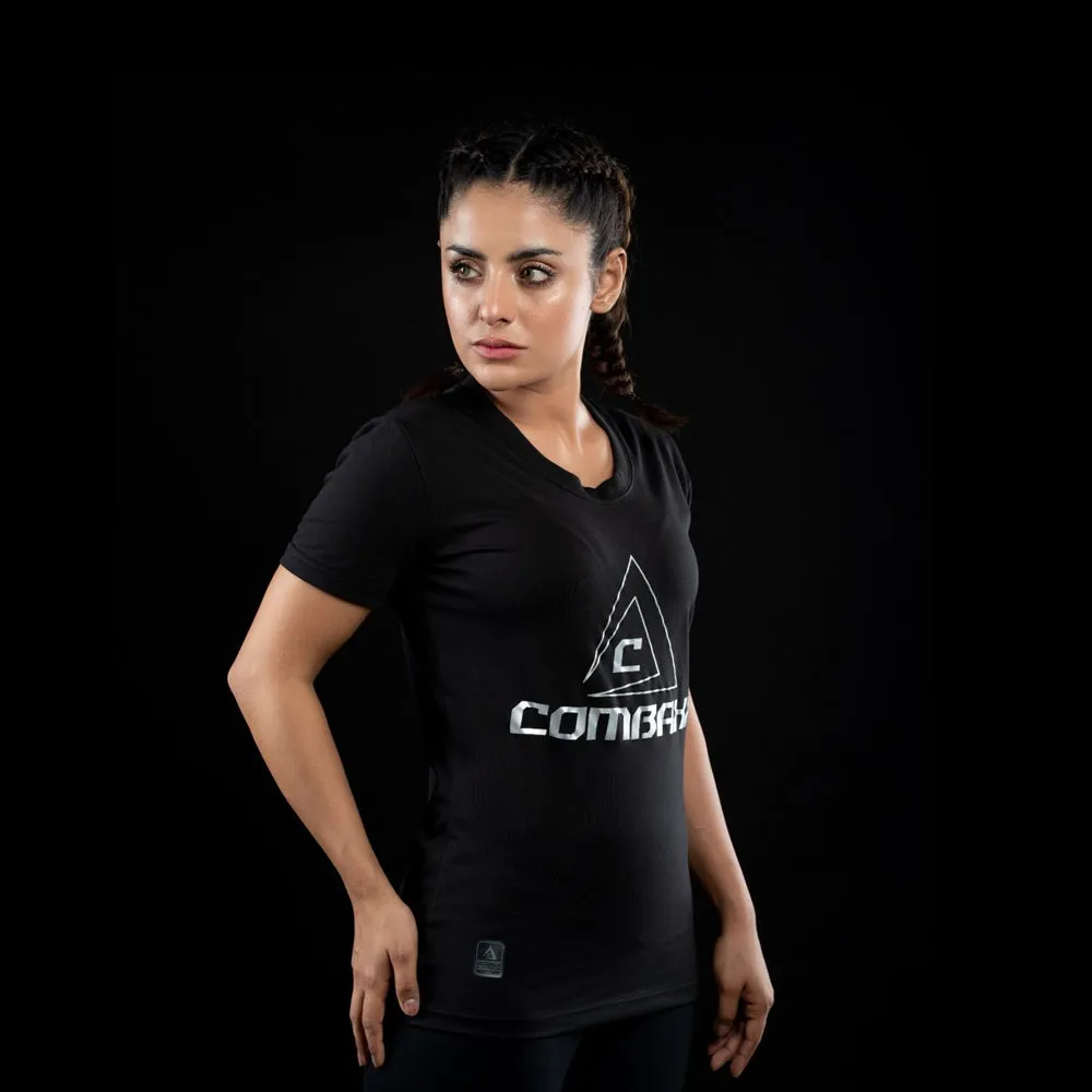 WOMEN’S COTTON TEE PRO BLACK