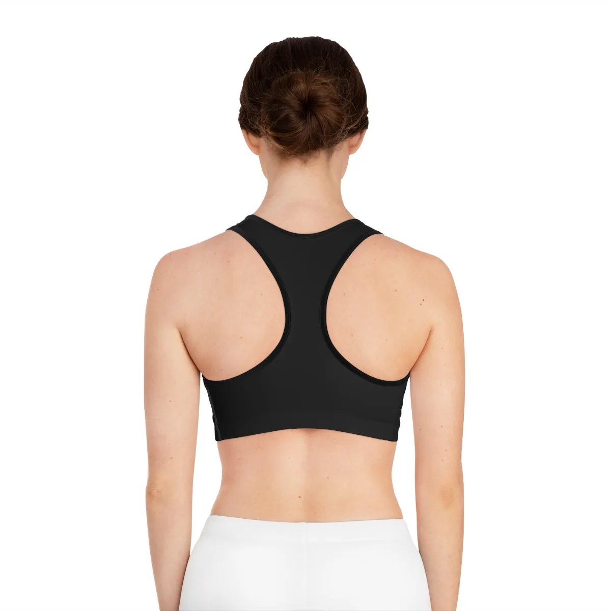 Yoga Spiritual Meditation Women Sports Bra - Fortune 7777 Angel Number